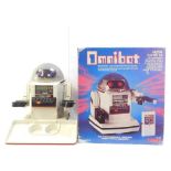 A Tomy No 5402 remote controlled Omnibot, boxed.