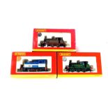 Three Hornby locomotives, comprising a Pullman class 06 diesel shunter, Southern 'Venitor' locomotiv