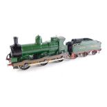 A kit built OO gauge Churchward Class 43XX locomotive, GWR green livery, 2-6-0, 6361.