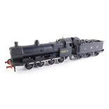 A kit built OO gauge Webb 4 cylinder compound locomotive, LMS black livery, 0-8-0, 8934.