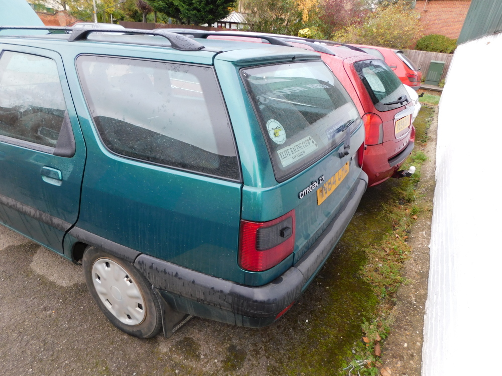 A Citroen ZX, reg.N84 CHL, diesel, green, last known mileage 42,258 miles, last MOT expired May 2018 - Image 6 of 6