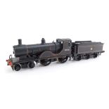 A kit built OO gauge Drummond Class D15 locomotive, BR black livery, early crest, 4-4-0, 30310.