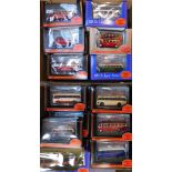 A group of Exclusive First Editions Precision die cast models of buses, scale 1:76. to include Shef