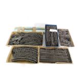 OO gauge track, bends, etc, (a quantity)