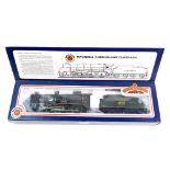 A Bachmann 00 gauge Lord Nelson Class locomotive 'Robert Blake Maunsell', 855, SR green livery, 4-6-