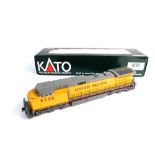 A Kato HO gauge GE C44-9W diesel locomotive, Union Pacific No 9726, 37-306.