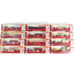 Lledo die cast Trackside vehicles, including DG149000 AEC Mammoth with flatbed, Scammel tractor, etc