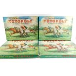 Four Totopoly The Great Race Game, boxed. (4)