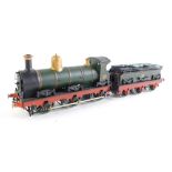 A kit built OO gauge Armstrong Standard Goods Class locomotive '22', GWR green livery, 0-6-0.