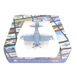 A Franklin Mint Collection Armour die cast plane, F4F-4 Wildcat Operation Torch, scale 1:48, boxed.