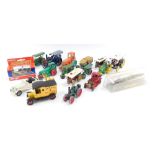 Corgi Matchbox Dinky and other die cast, including Corgi Fowler steam wagon, Dinky Aveling Barford s