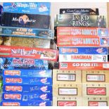 Various board games, to include five Pop Mike Reid's Pop Quiz game, Monopoly 2006 FIFA World Cup edi