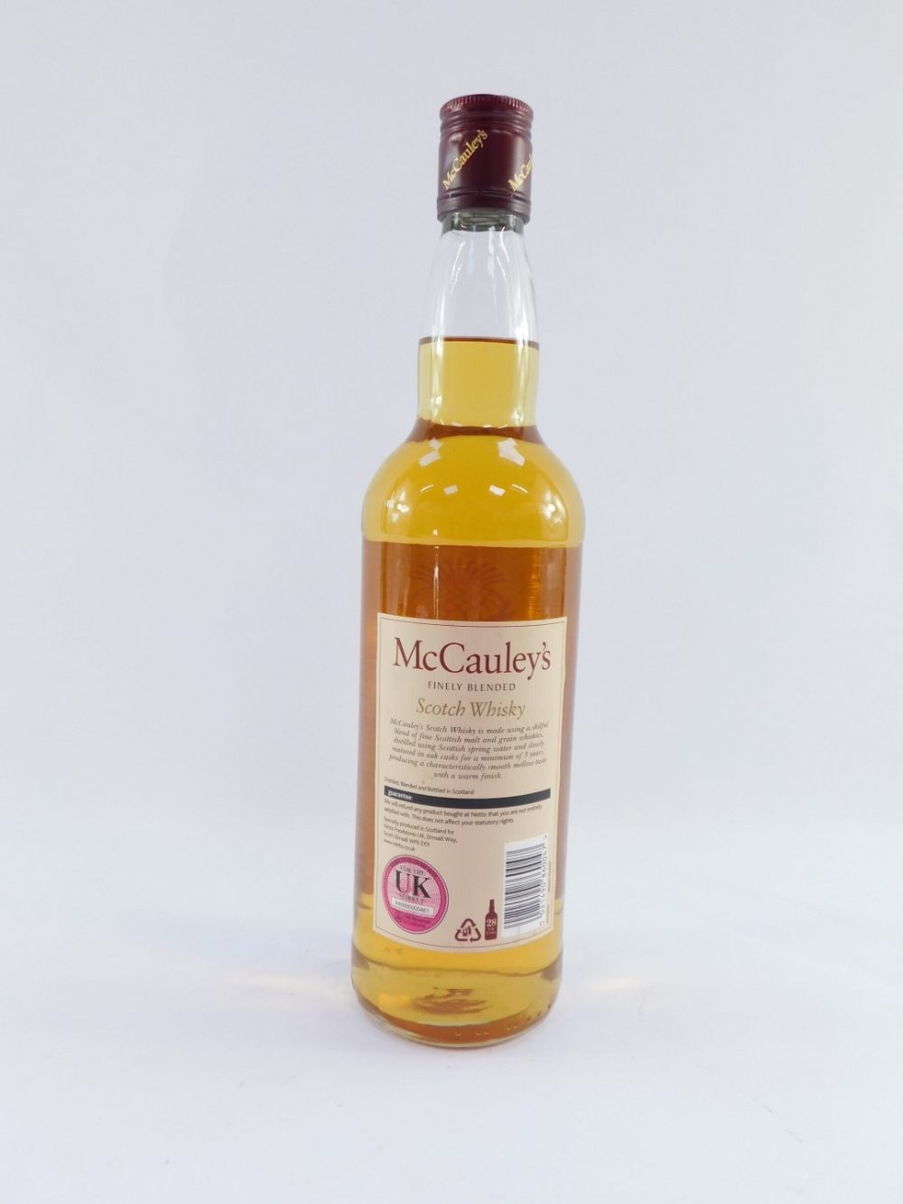 A McCauley's Scotch Whisky, Aged for Three Years, 70cl bottle. - Image 2 of 2