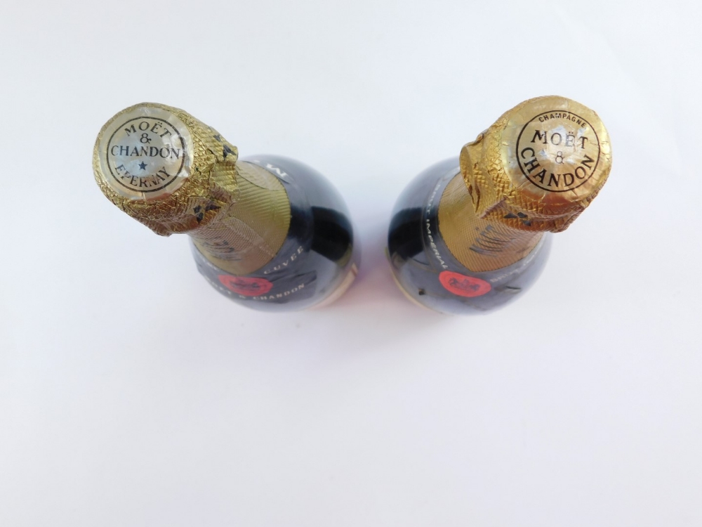 Two Moet & Chandon Champagnes, comprising Premier Cuvee, 75cl bottle, and Brut Imperial, 75cl bottle - Image 3 of 3