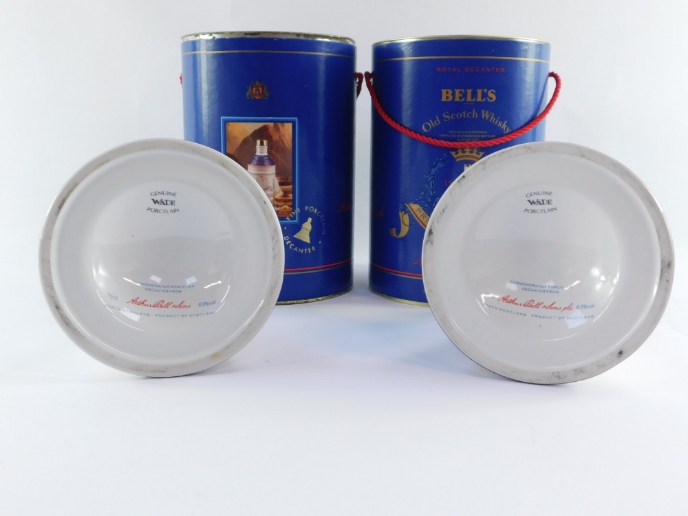 Two Bell's Scotch Whisky commemorative decanters, for Princess Beatrice, both to commemorate the bir - Image 2 of 2