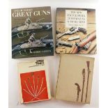 Military related books, comprising Merrill Lindsey One Hundred Great Guns, The New Encyclopaedia of