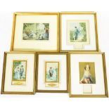 A collection of Baxter and Le Blond prints, to include Queen Victoria, Royal Family at Buckingham Pa