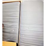 Two Ikea Sultan single mattresses, with associated bed bases. Lots 1501 to 1571 are available to vi