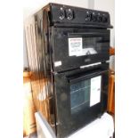 A Belling cooker, in black, Bel FS50EDSC. Lots 1501 to 1571 are available to view and collect at ou