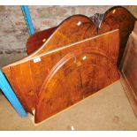 A collection of furniture restorer related items, to include off cuts from sections of furniture, bu