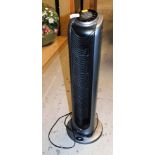 A Bionaire tower heater, 74cm high.