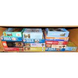 A quantity of jigsaw puzzles, mainly 3000 pieces plus. (1 shelf)