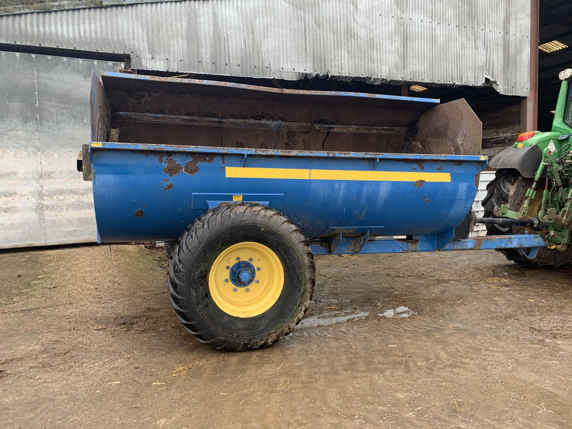2007 FLEMMING MS1000 ROTARY MUCK SPREADE