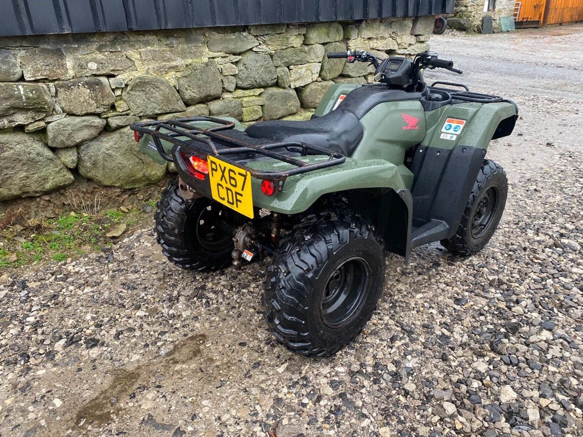 honda 420 quad bike