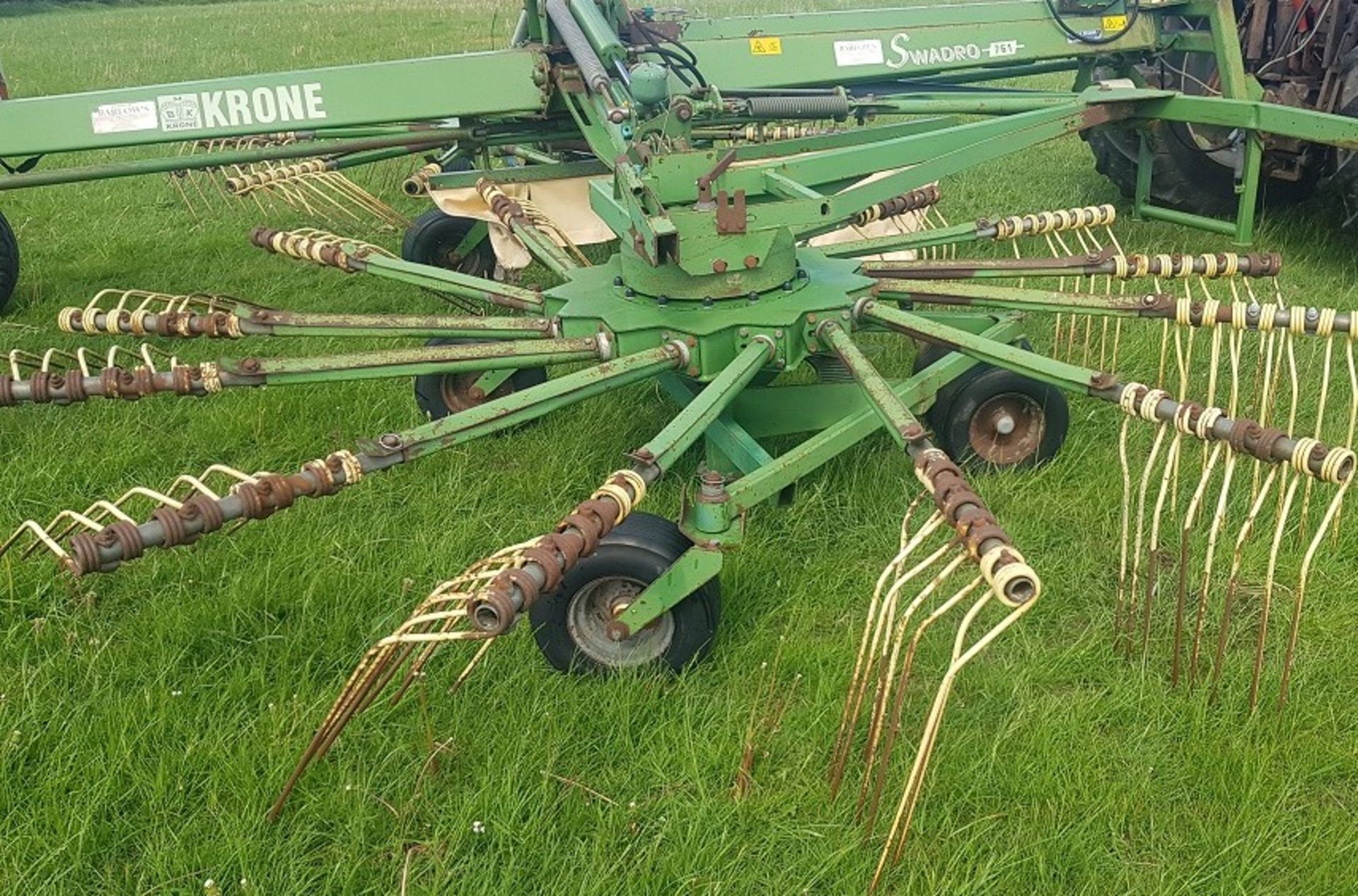 KRONE SWARDO 761 TWIN ROTA RAKE - Image 5 of 16