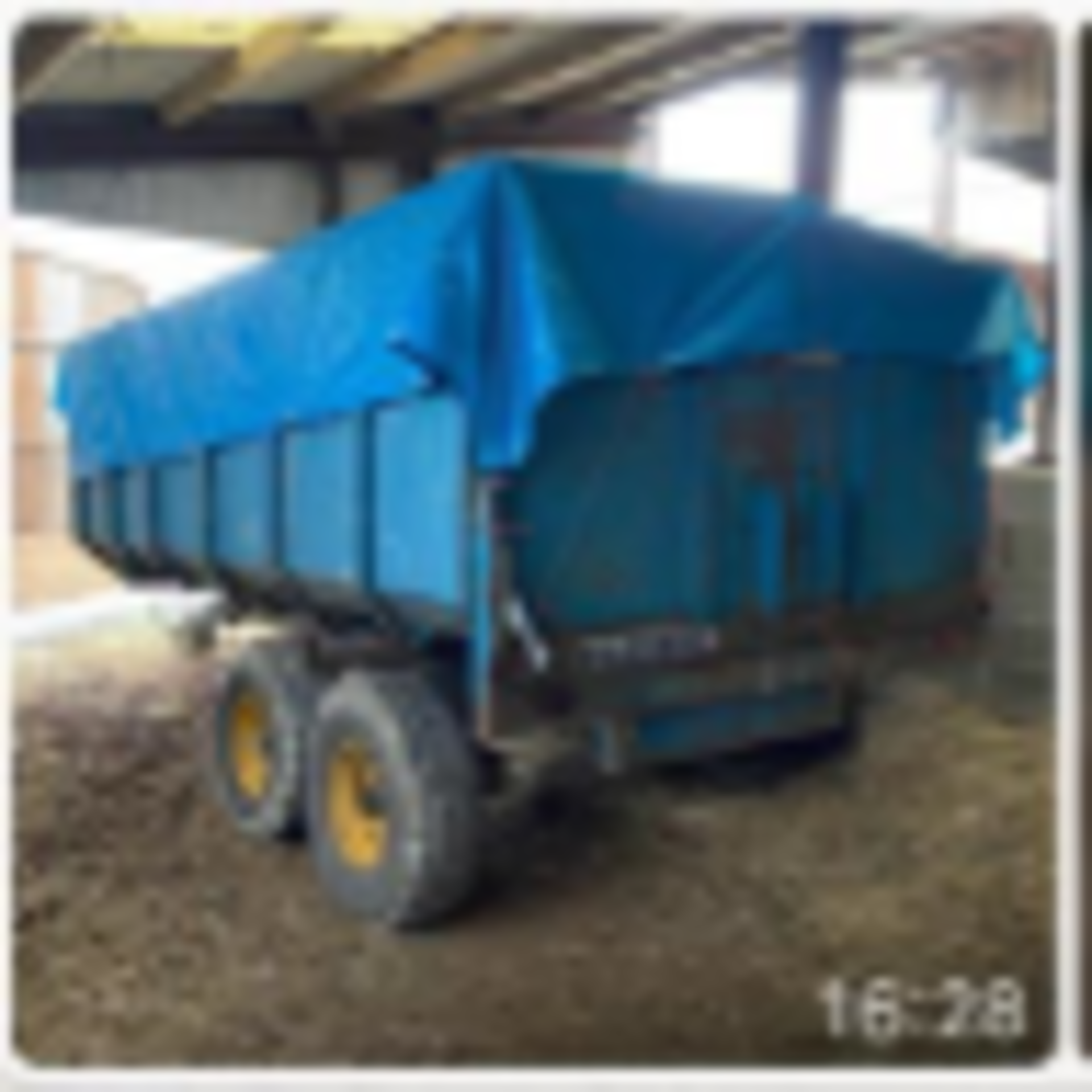 COLLINS GRAIN TRAILER C/W SILAGE SIDES - Image 4 of 4