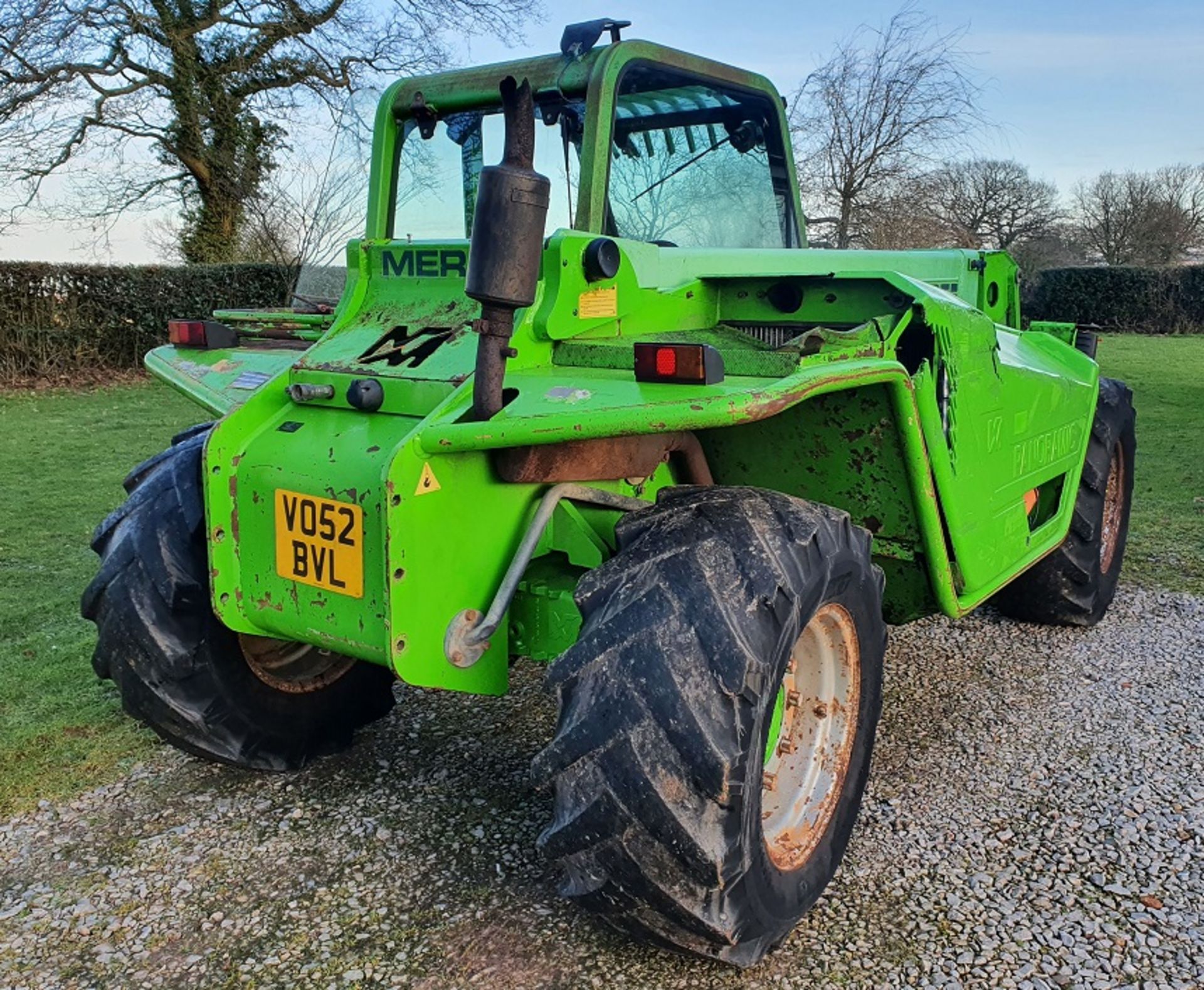 MERLO 26.6 TELESCOPIC HANDLER YR 2002 C/W PALLET TINES 10,045 HOURS - Image 4 of 14