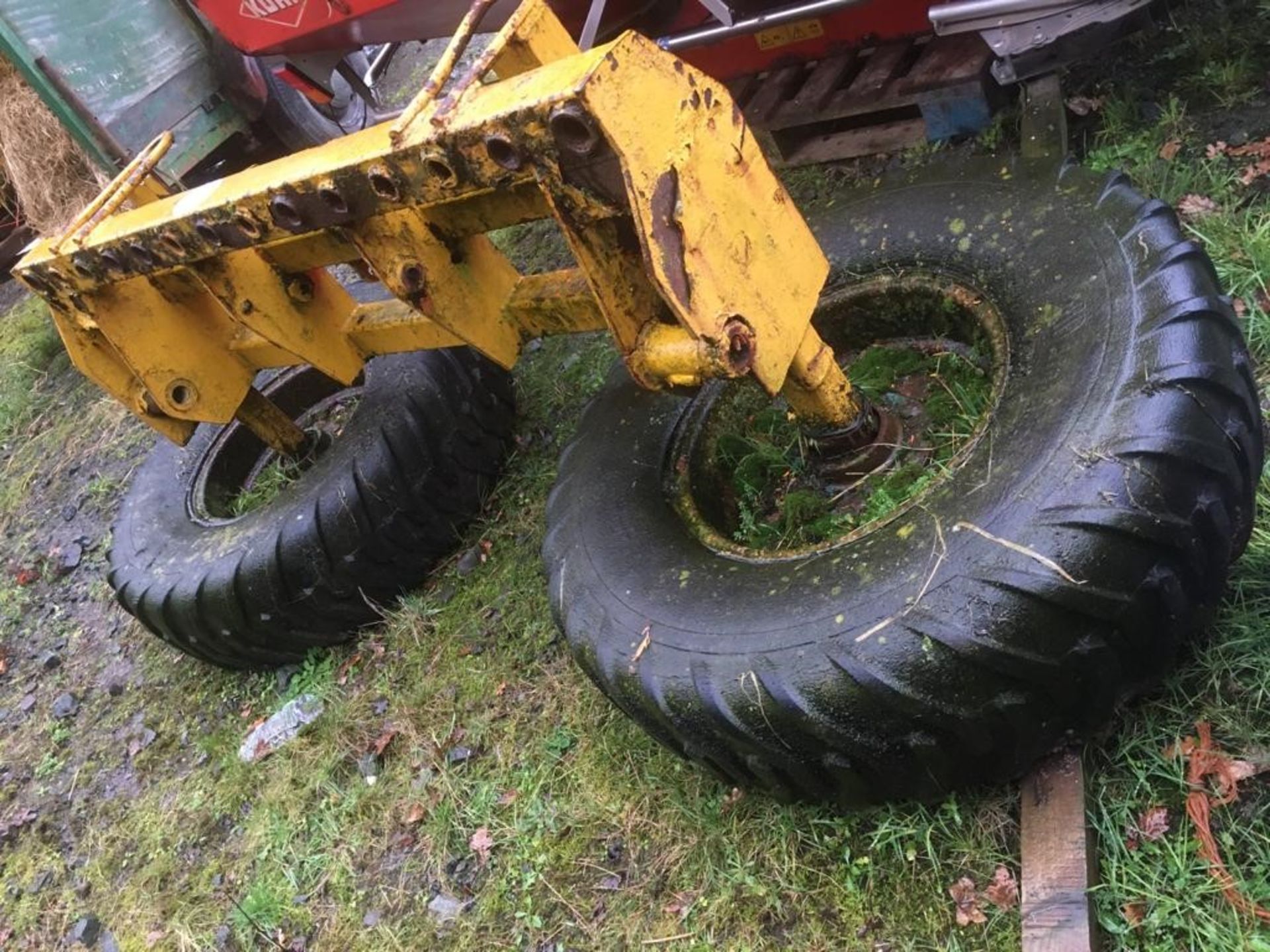 TWO WHEEL SILAGE PUSHER (CONE AND PIN) - Image 2 of 2