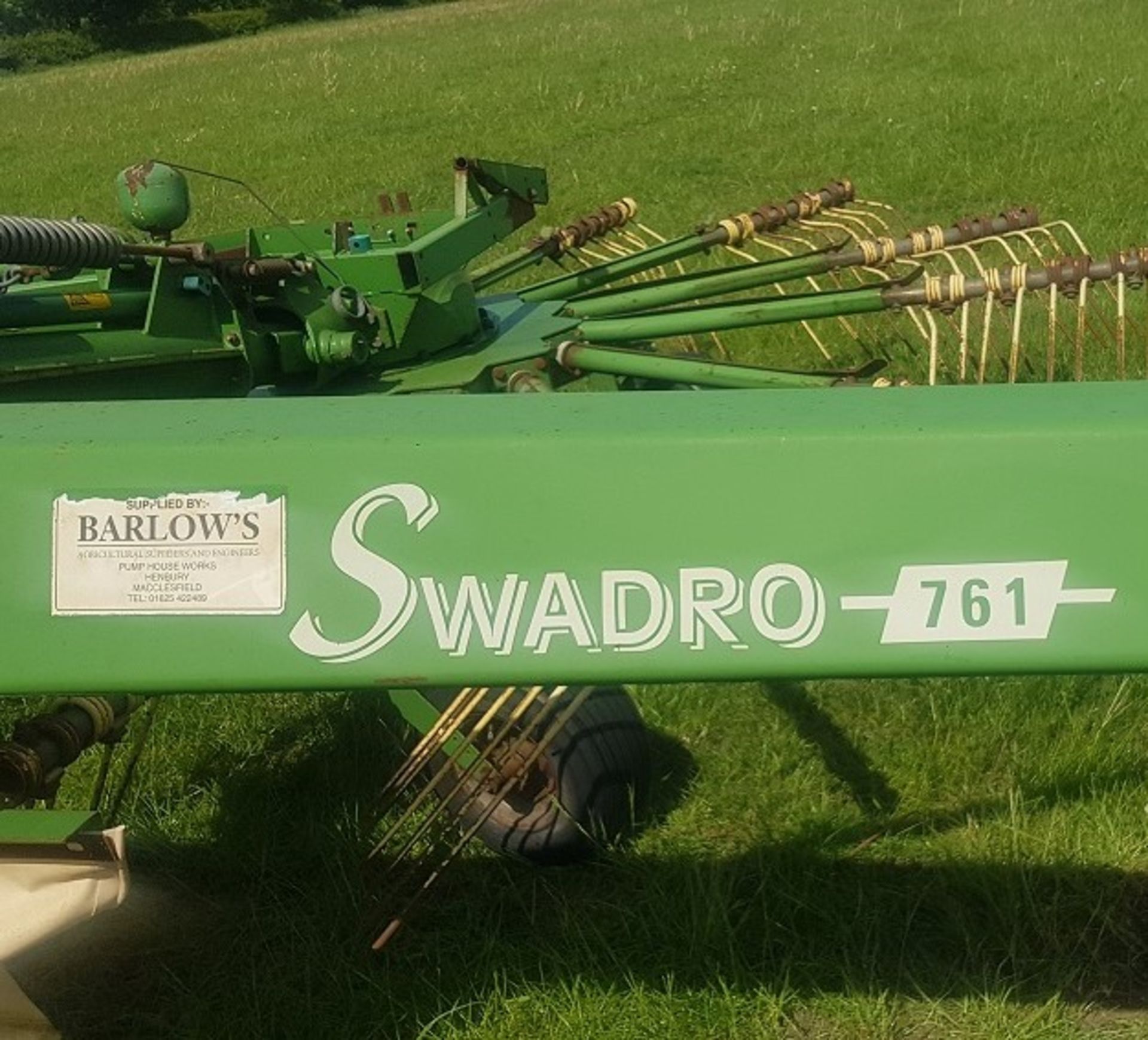 KRONE SWARDO 761 TWIN ROTA RAKE - Image 13 of 16