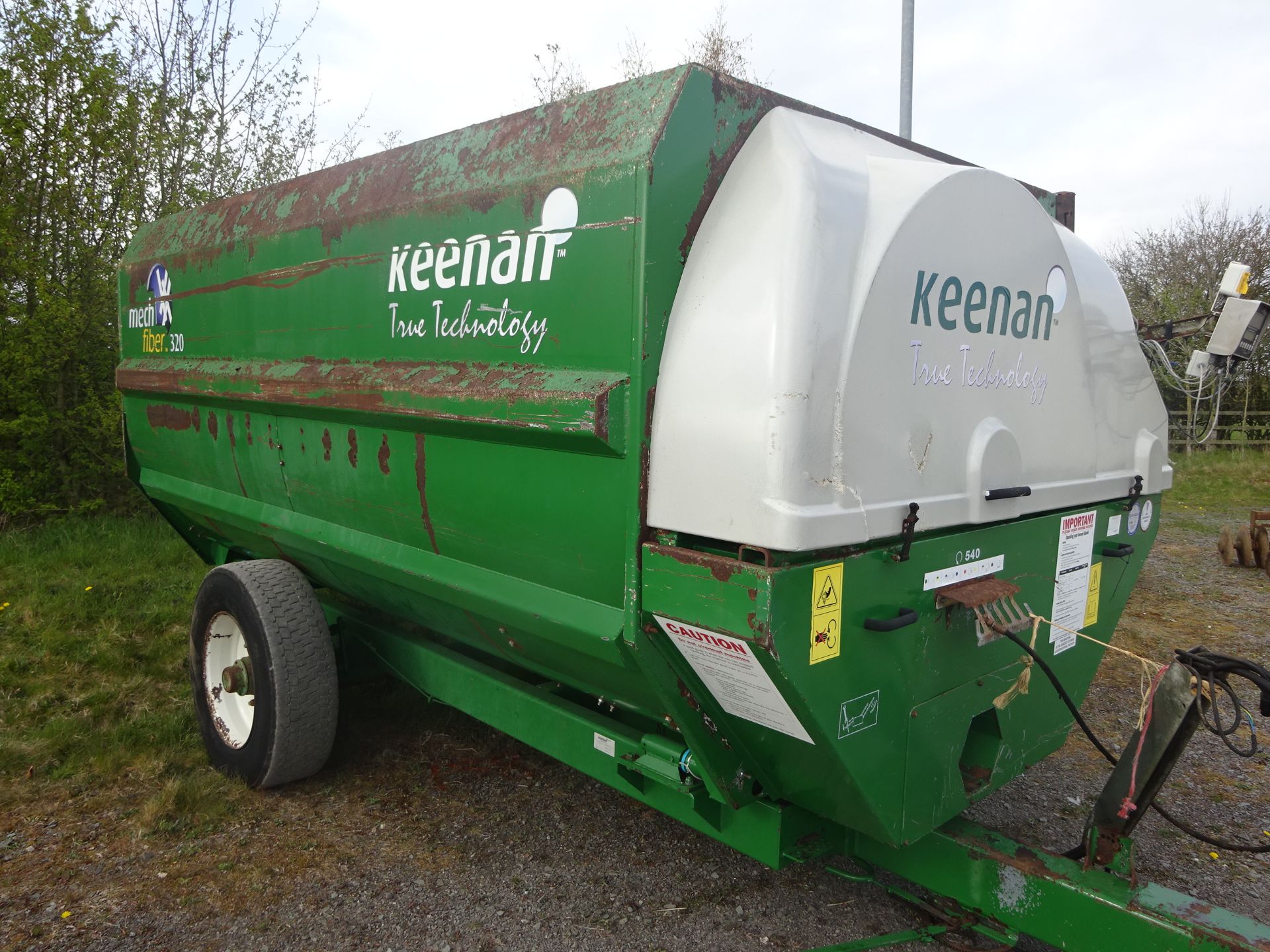 2007 KEENAN MECH FIBRE 320 FEEDER