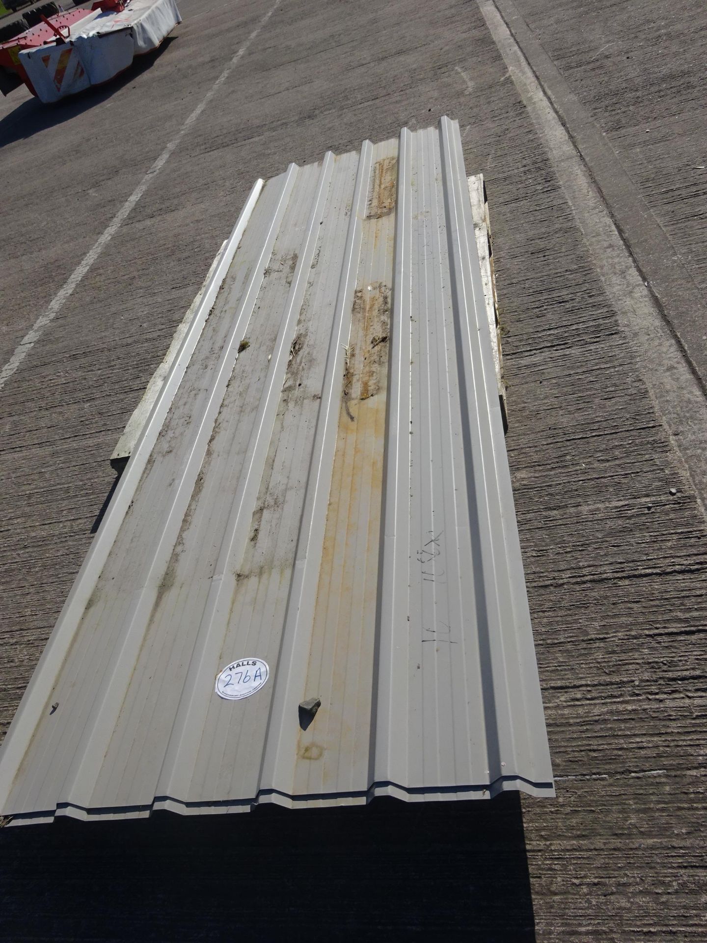 10 OFF  10 X 6 GALVANISED SHEETS