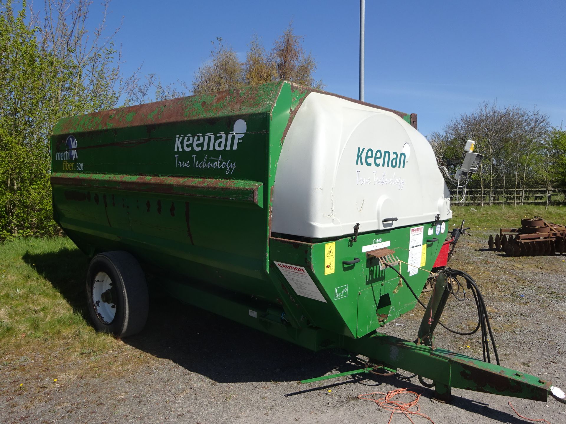 2007 KEENAN MECH FIBRE 320 FEEDER - Image 9 of 9