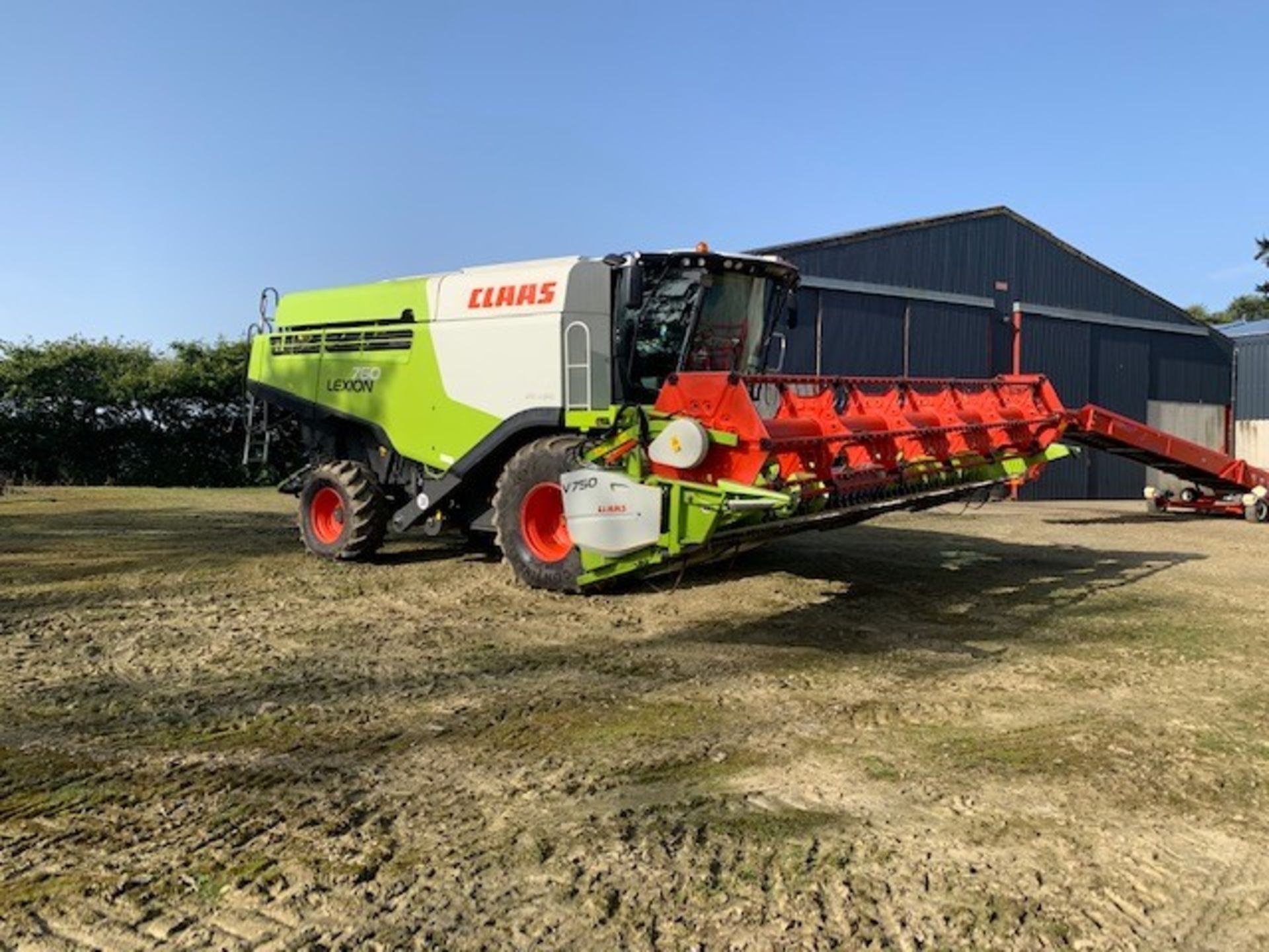 Claas Lexion 760 Montana Combine Harvester                 Reg  No.  DX14 ABO   First Reg.  05/08/ - Image 5 of 7