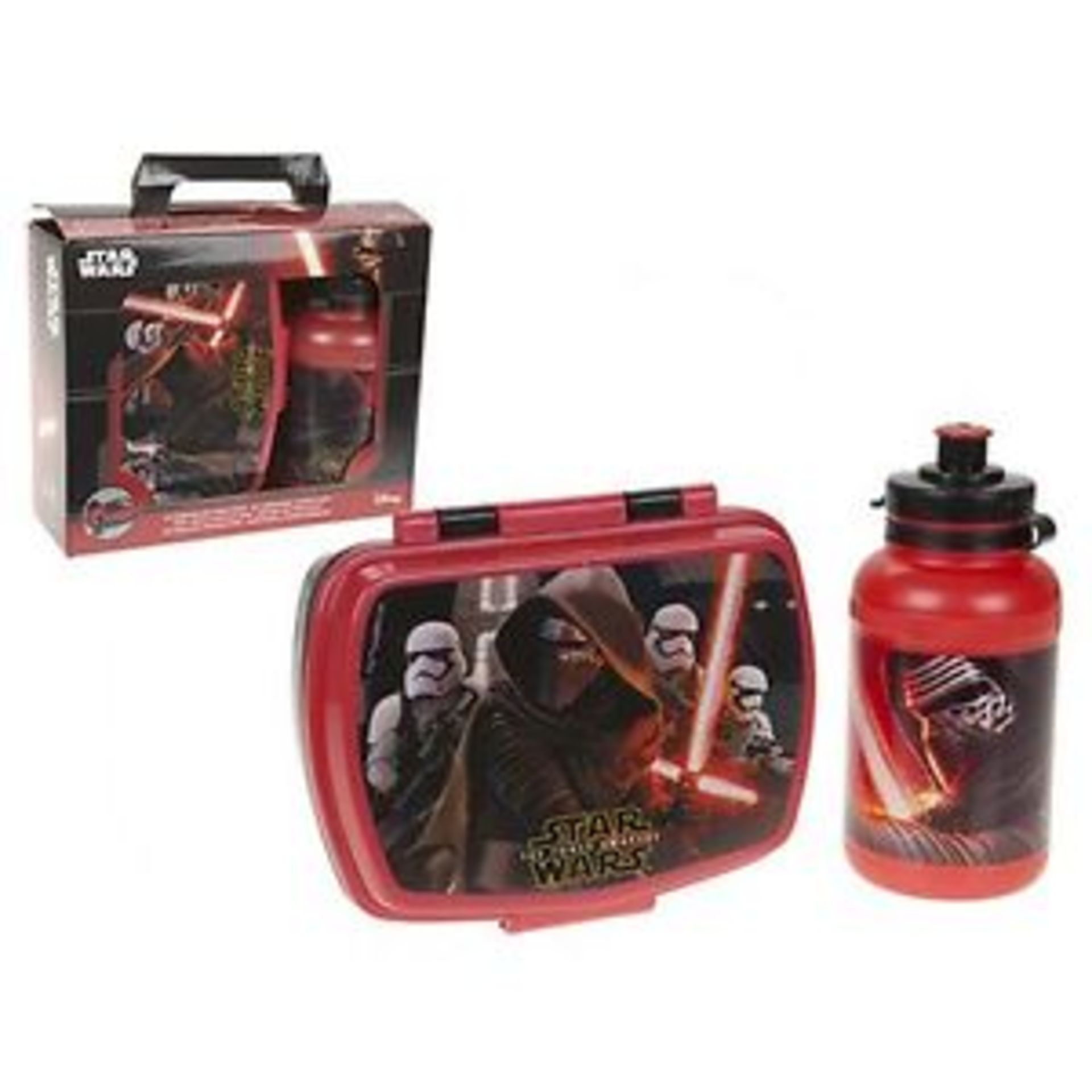 + VAT Brand New Star Wars The Force Awakens Lunch Box & Sport Bottle ISP £10.84 (ebay)