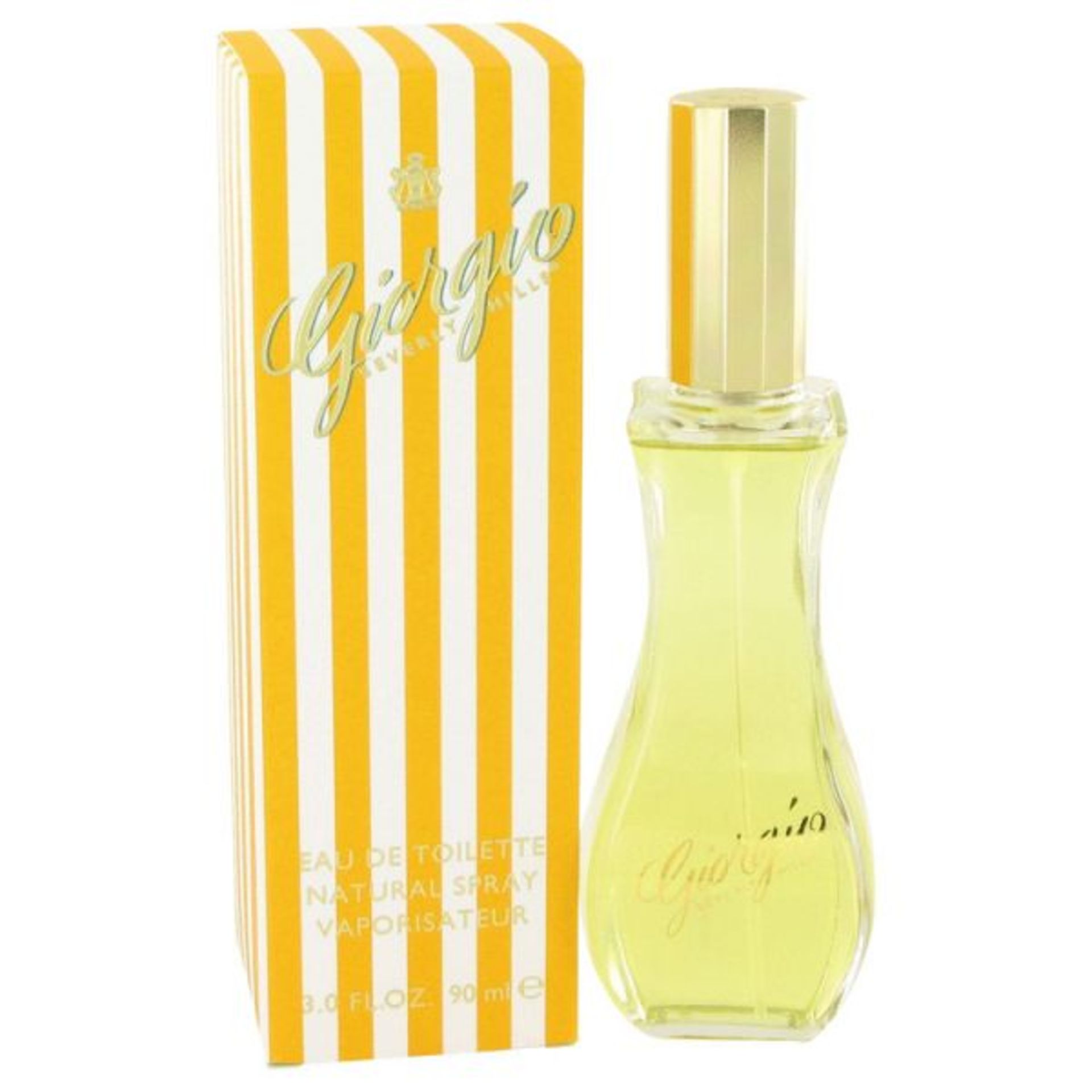 + VAT Brand New Giorgio Beverly Hills (Yellow) 90ml EDT Spray