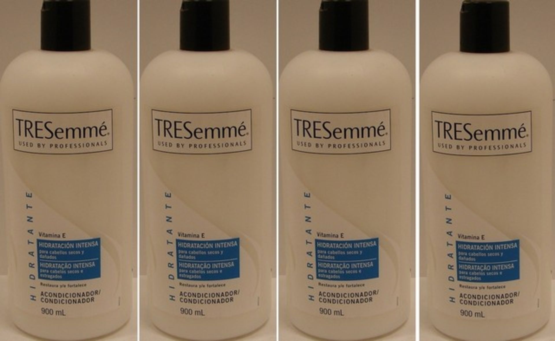 + VAT Brand New A Lot Of Four 900ml Bottles TRESemme Intense Hydration Conditioner
