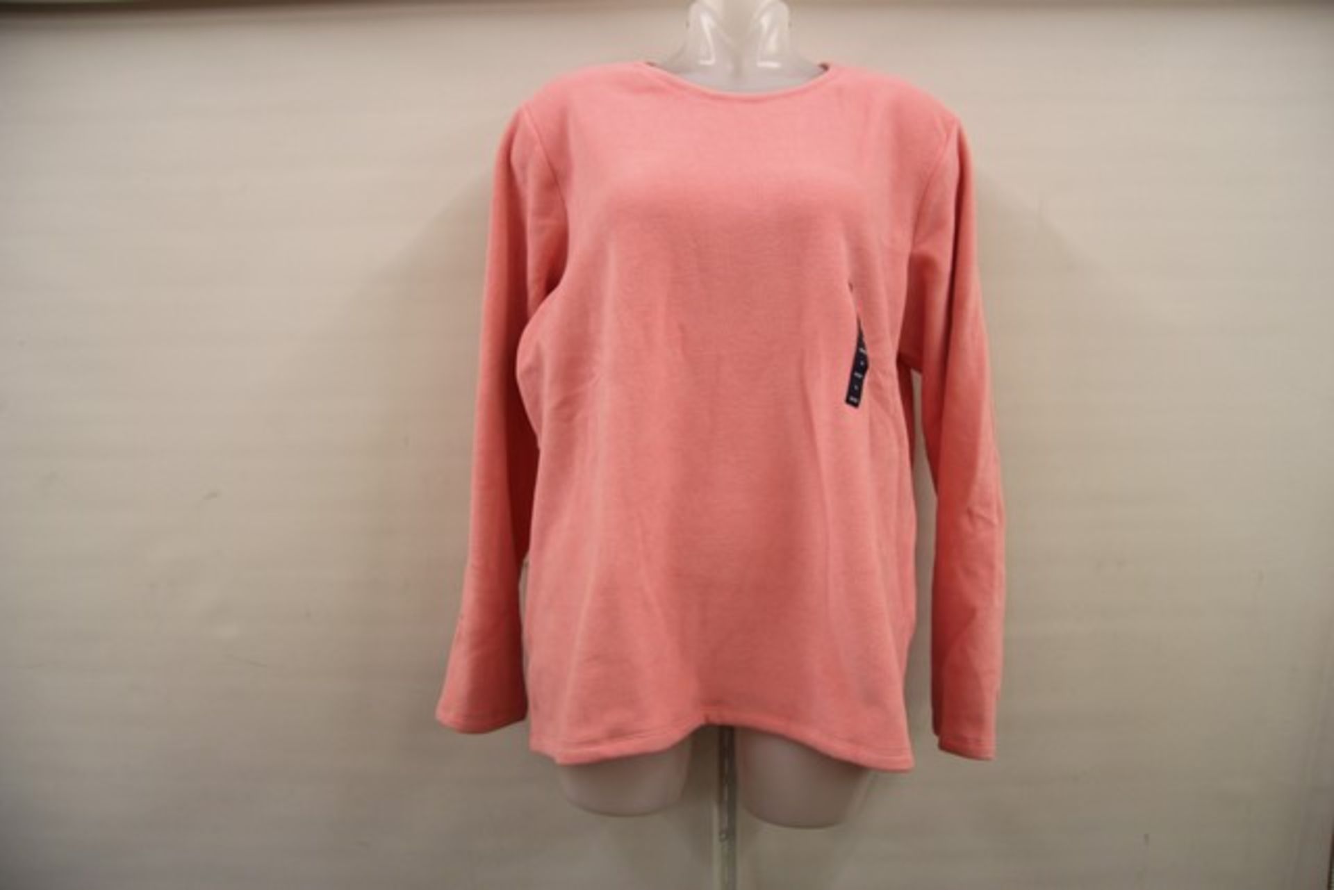 + VAT Brand New Ladies Lands End Pink Fleece Jumper Size 18-20 RRP £35