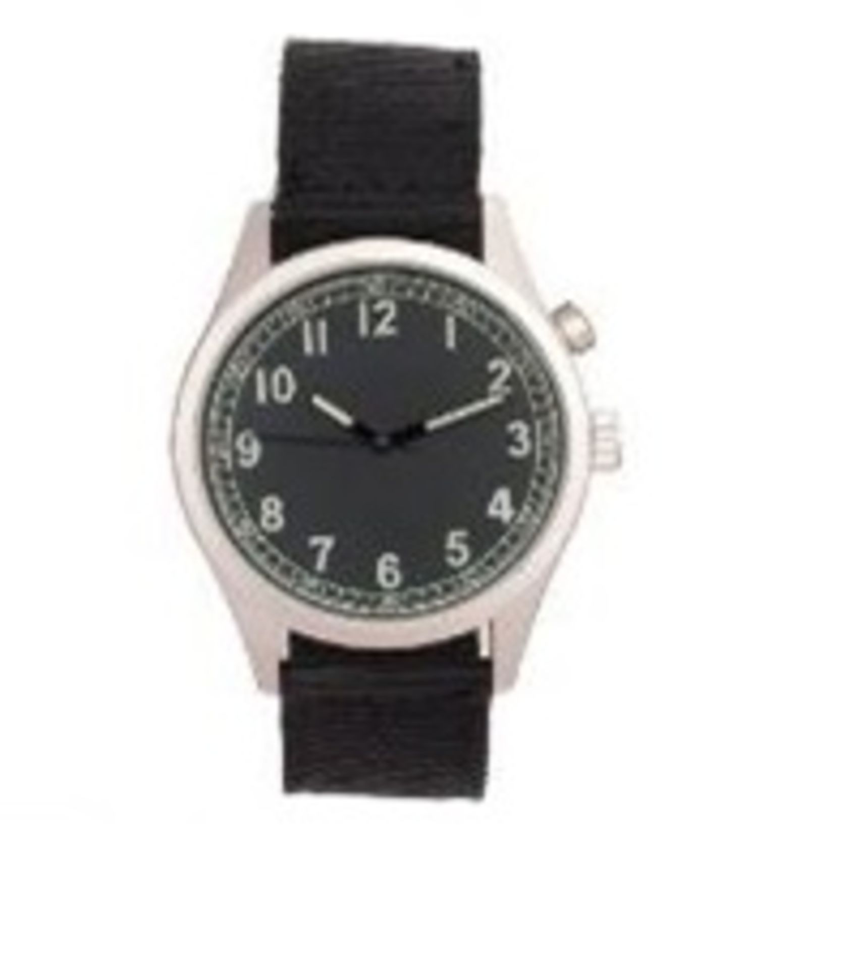 + VAT Brand New Gents 1950s Swedish Soldiers Watch With Engraved Back & Presentation Watch