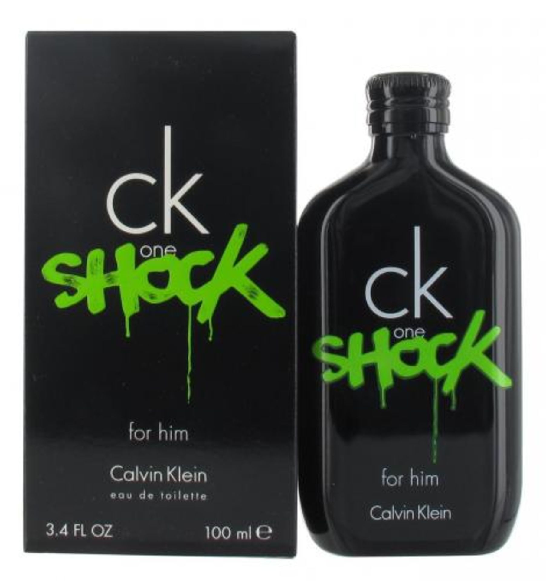 + VAT Brand New CK One Shock (M) 100ml EDT Spray
