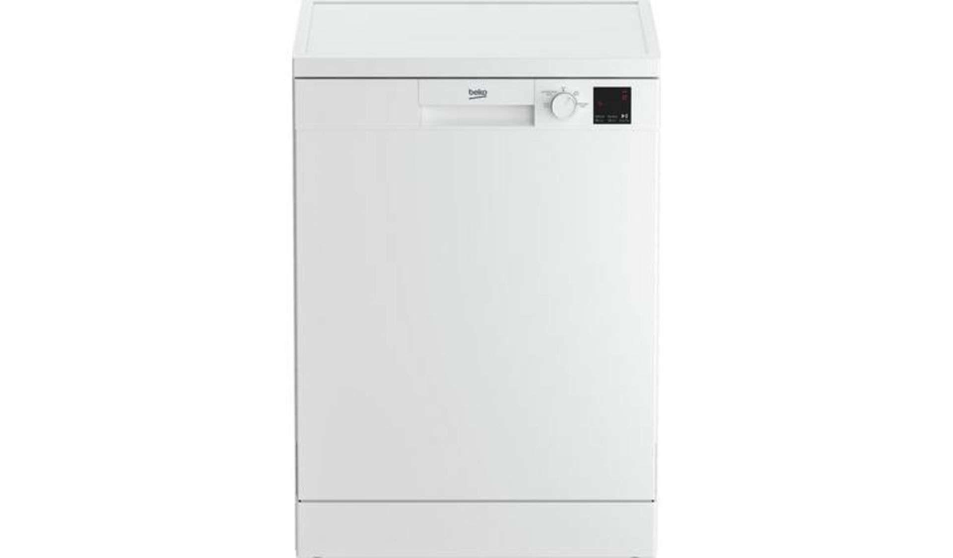 + VAT Grade A/B Beko DVNO4320W Full Size Dishwasher - A++ Energy Rating - Four Programmes - 30