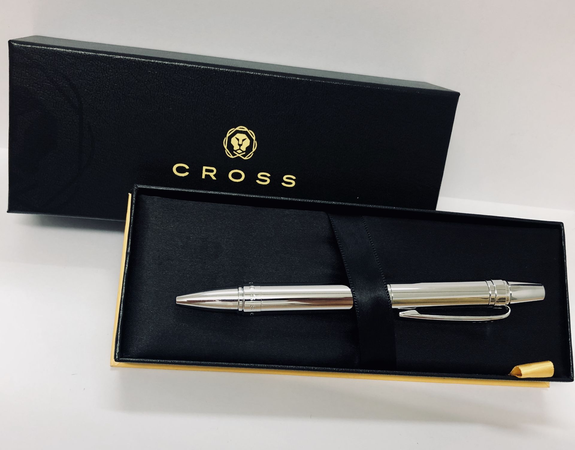 + VAT Brand New Cross Nile Pure Chrome Ballpoint Pen ISP £27.90 (Ebay)