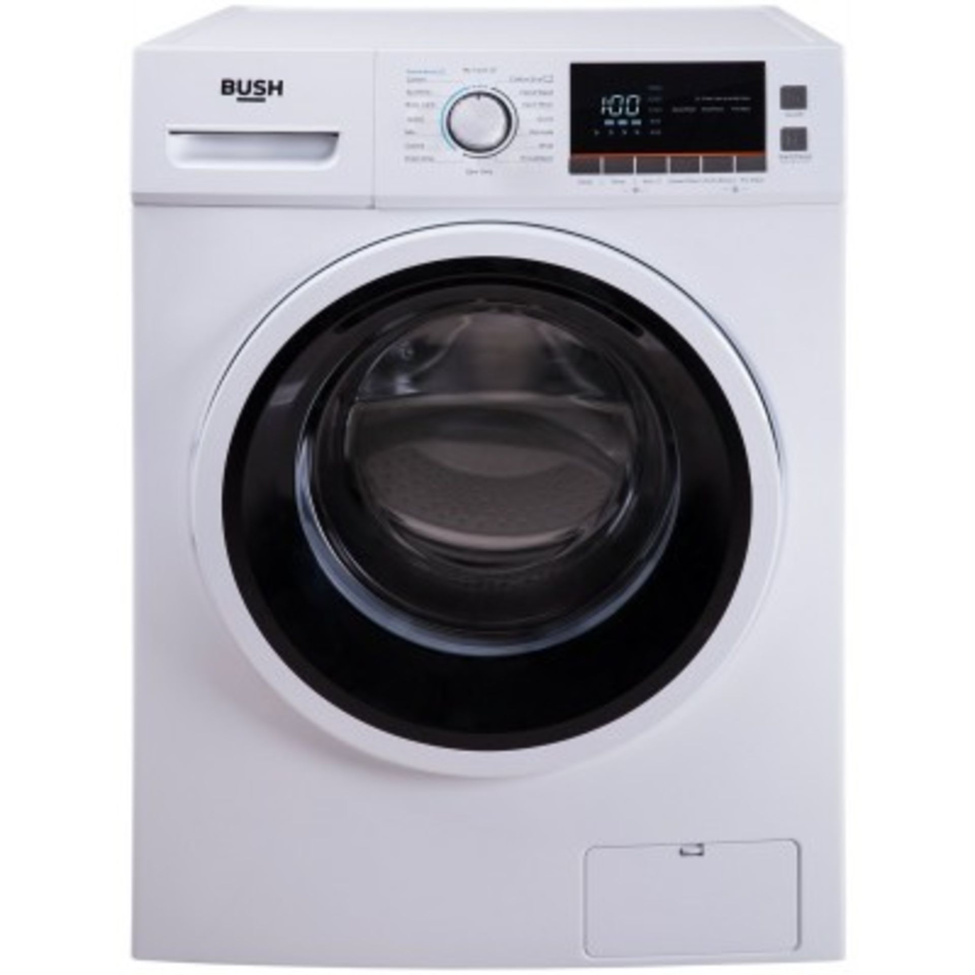 + VAT Grade C Bush WMNBX1214W 12Kg 1400 Spin Washing Machine - A+++ Energy Rating - 16 Programmes -