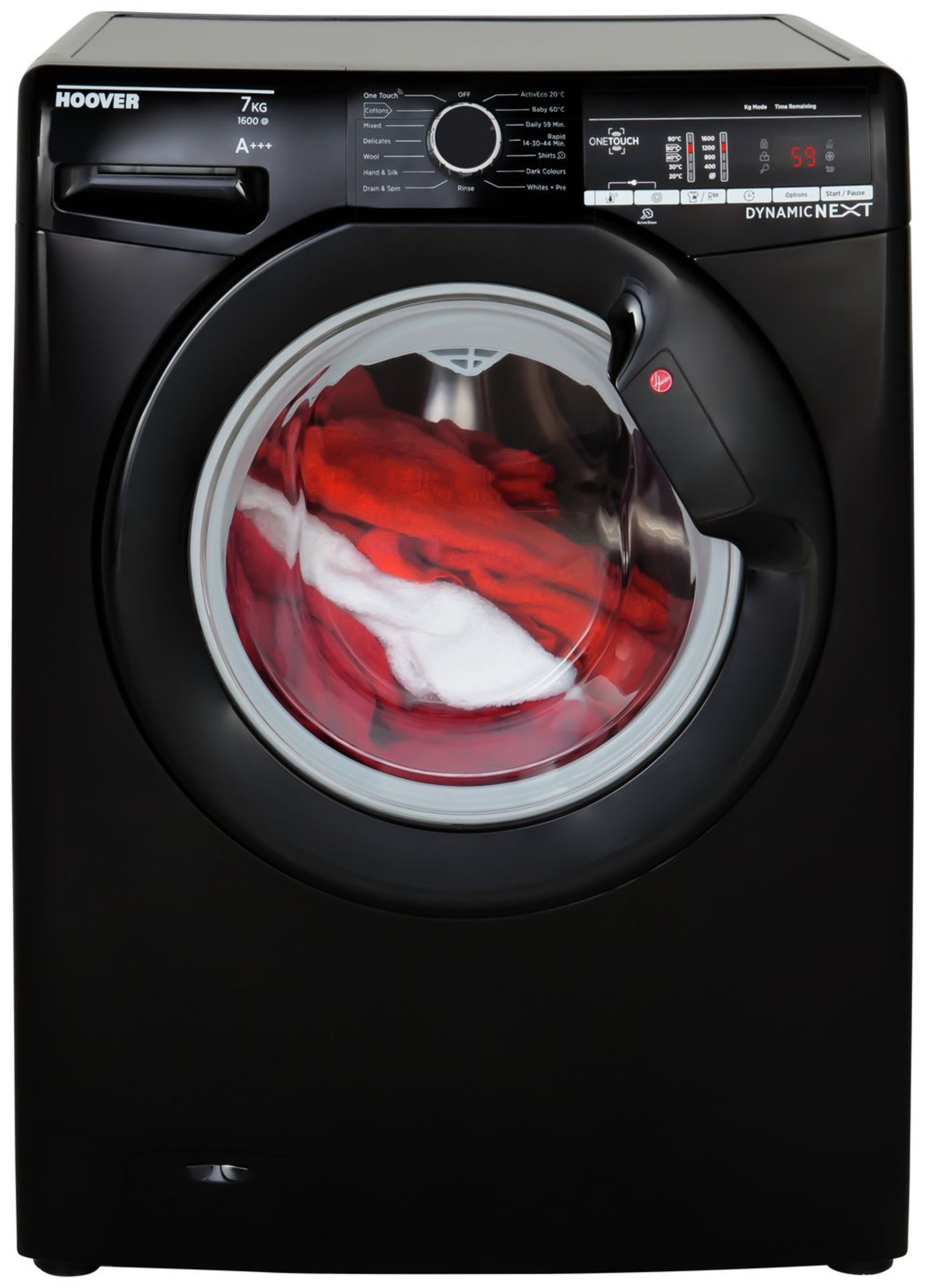 + VAT Grade A/B Hoover DXOA 67LB3B 7kg 1600 Spin Washing Machine - A+++ Energy Rating - 15