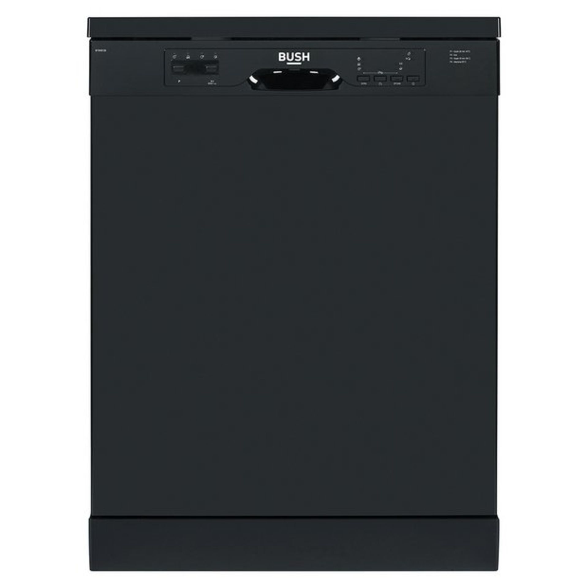 + VAT Grade A/B Bush BFSNB12B Full Size Dishwasher - A++ Energy Rating - 30 Minute Quick Wash -