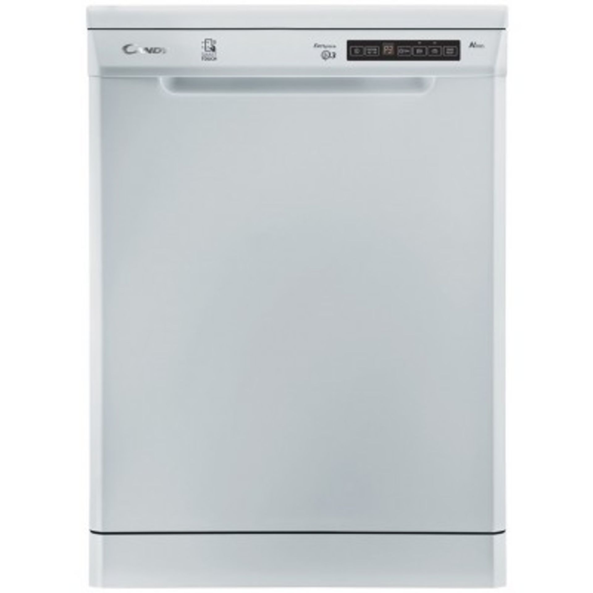 + VAT Grade A/B Candy CDP 1DS39W Full Size Dishwasher - Smart Touch Technology - 24 Minute Rapid