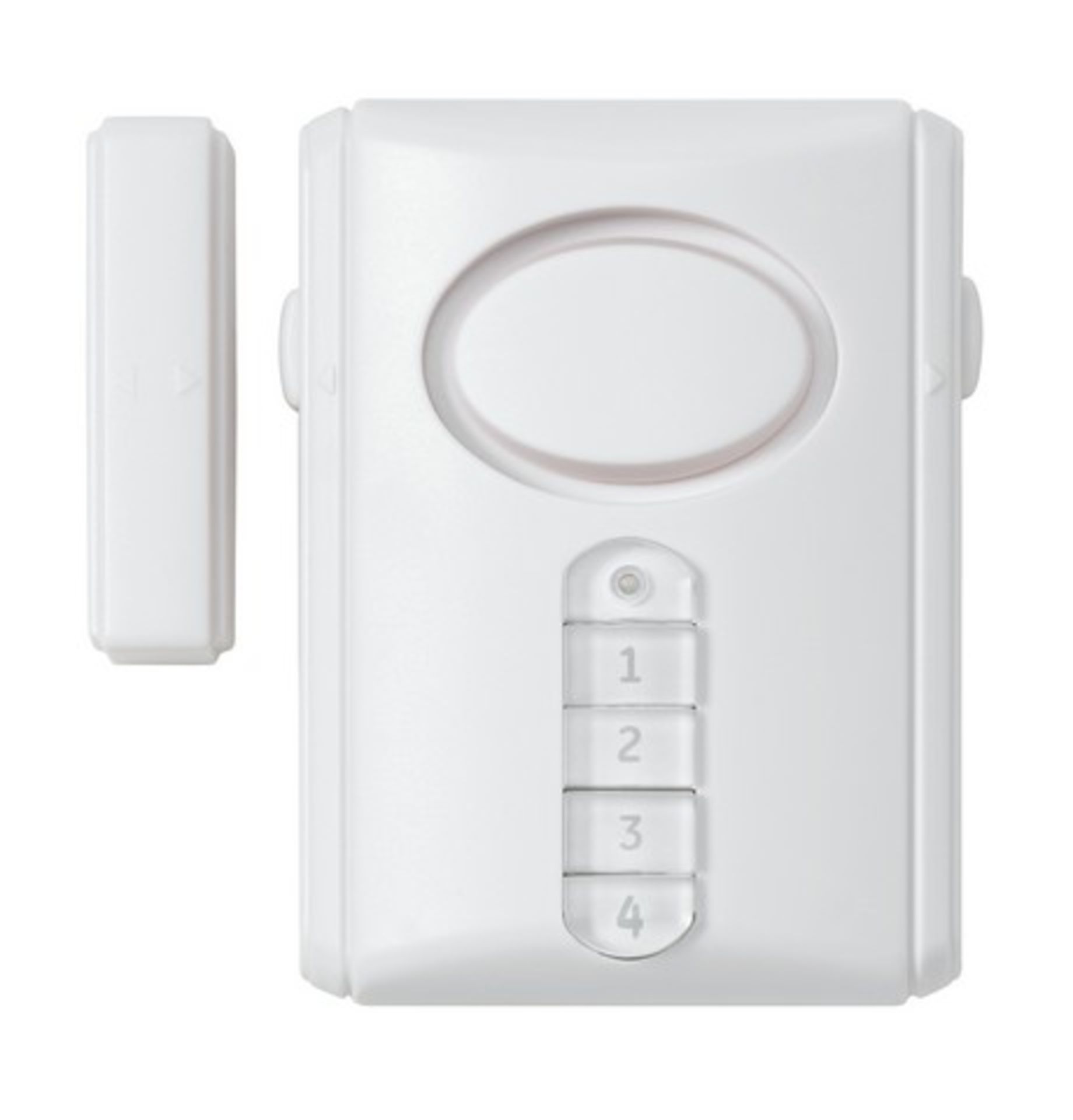 + VAT Brand New Response Door/Window Alarm By Honeywell - Mounts Onto Door Or Window Frame With 4